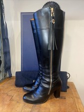 Fairfax & Favor Black leather