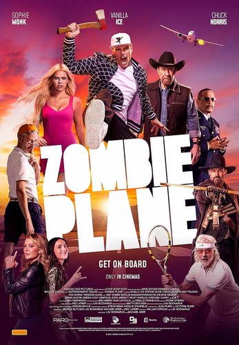 Chuck norris zombie plane - norris,