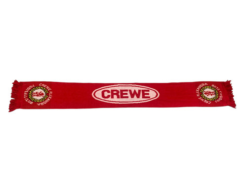 Crewe alexandra football scarf - crewe,