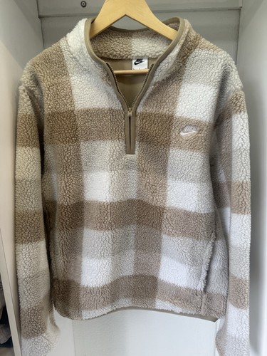 Nike sherpa fleece quarter - sherpa,