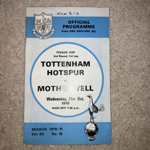 Tottenham hotspur motherwell - tottenham,