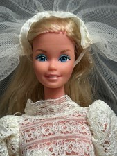 ? Vintage Doll 1970s Barbie Doll ‘Beautiful Bride’ (1978 # 9907) - VVGC