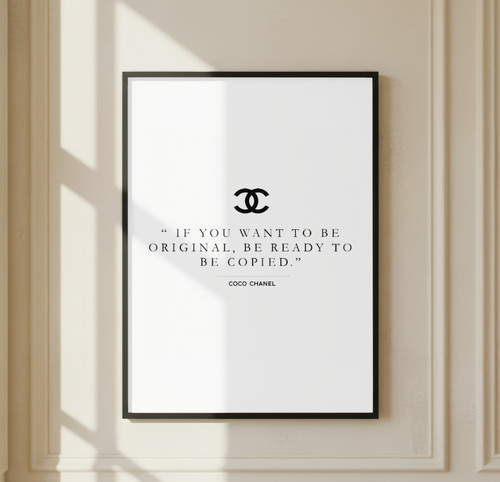 Coco chanel quote - coco,