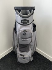 POWAKADDY DLX-LITE 14 WAY DIVIDER GOLF CART TROLLEY BAG - GREY/BLACK