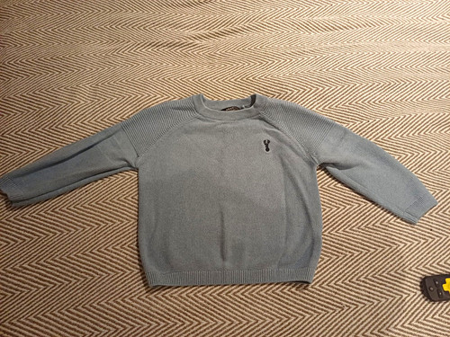 Next boys blue cotton knit - boys,