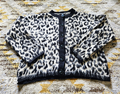 Leopard print boohoo wool - print,