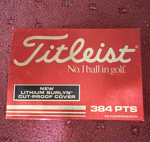 Vintage titleist 384 pts - vintage,