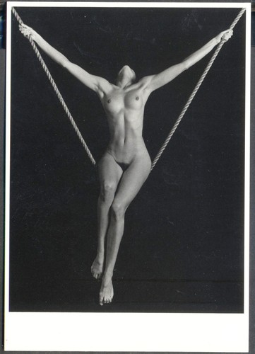 Modern postcard nude - modern, on