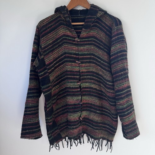 Handmade hooded wool - hooded,