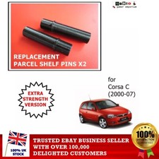 X2 Vauxhall Corsa C Parcel Shelf Hinge Replacement Pins - 2000- 07