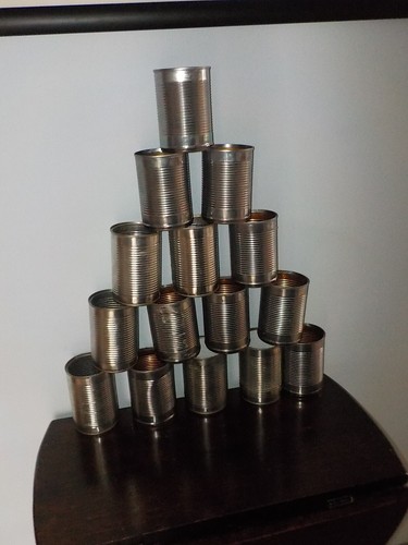 Clean empty tin cans - 15, &