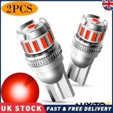 501 Red Led Car Bulbs T10 Xenon W5w Canbus Error Free Interior Side Light Bulb