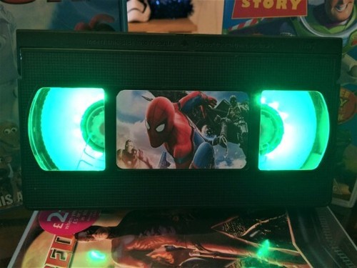 Marvel spiderman vhs night - marvel,