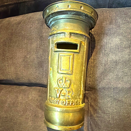 Brass post office - office, box