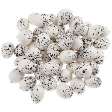  50 Pcs Artificial Bird Eggs