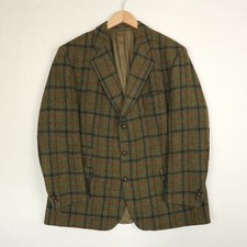 Harris Tweed Jacket 46R Olive