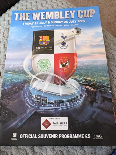 The wembley cup 2009 programme - the,