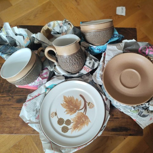 Denby cotswold acorn cups - 6,