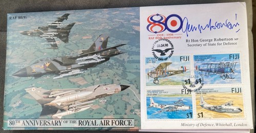 Raf hon george robertson mp - rt,