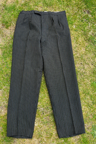 Vtg black morning - black, stripe