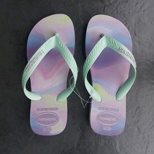 Childrens Havaianas Flip Flops UK Size 1-2 Pastel Colours
