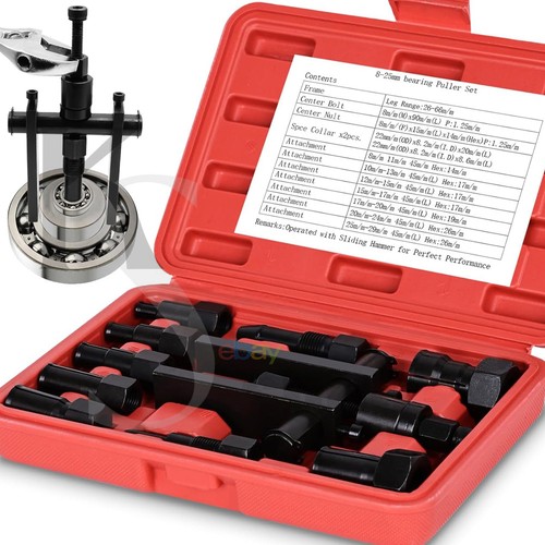10pc inner bearing puller set - 10pc,
