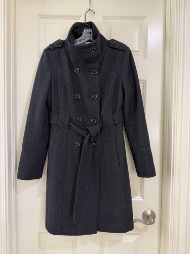 Guess women grey wool blend - grey,