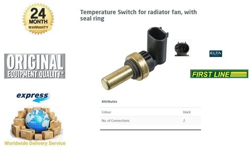Coolant temperature sensor - temperature, for