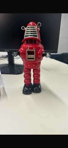 Planet robot tin wind toy - planet,