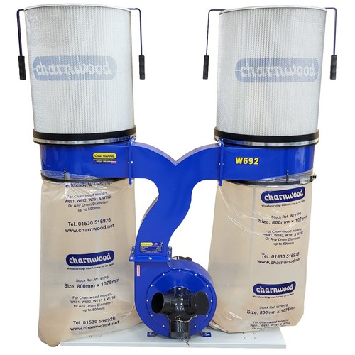 Charnwood w692cf double bag - charnwood,