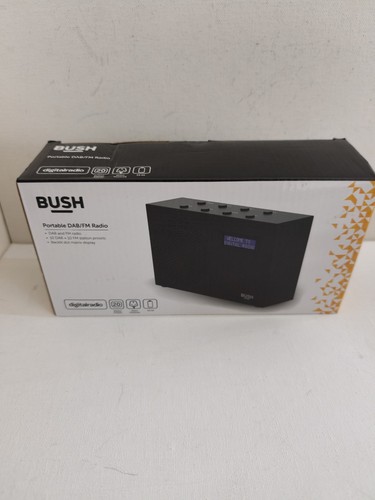 Bush portable dab radio - dab,