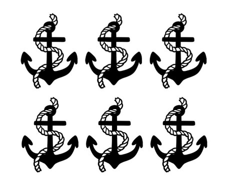 Anchor and rope - , vinyl