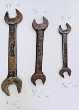 Set of Three Vintage Spanners