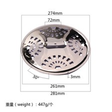 Brand New Splitter Iron Spider Guitar Cover Plate for Resonator Dobro