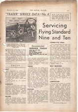 Standard Flying Nine 9 and Ten