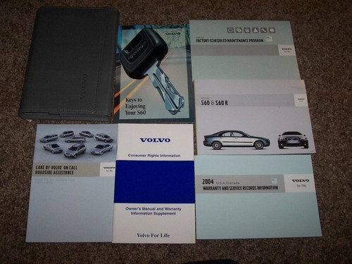 2004 volvo s60 owner - 2004,