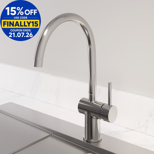 Modern monobloc kitchen mixer - monobloc,