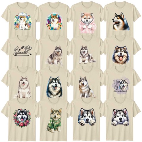 Watercolour dog adult - watercolour, t-shirt