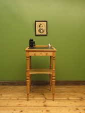 Small Victorian Pine Lectern Style Desk with sloped top