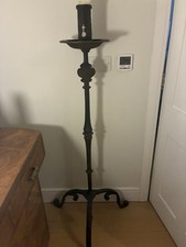 Antique Tall Wrought Iron Hand