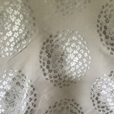 Laura Ashley Coco Dove Grey Silk Mix Fabric - Price Per Metre (RRP £50 P/M)