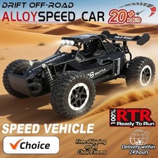 New High-Speed RC Car – 20KM/H 2WD Off-Road 2.4GHz Monster Truck with LED