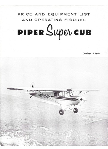 1961 piper super cub - 1961,