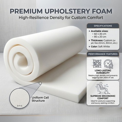 Upholstery foam large sheets - upholstery,