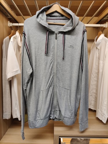 Weird fish hoodie grey soft - hoodie, xl