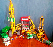 Lego Construction Bundle MASSIVE 7633 7632 7998 4201 City Build Job Lot Retired