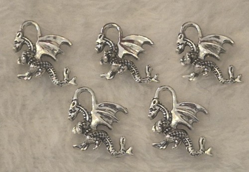 Dragon charms for jewellery - for,