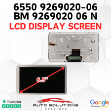 BM 9269020 06 N BMW LCD DISPLAY SCREEN 6.5" RADIO MEDIA UNIT SAT NAV REPAIR