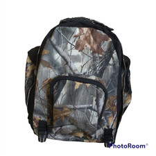 RealTree Hardwoods Camouflage  Backpack Zippered , Straps , Handle .READ