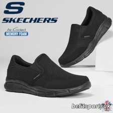 SKECHERS MENS SLIP-ON SHOES